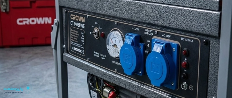 موتور برق کرون با باک بزرگ و شاسی مقاوم مناسب پروژه